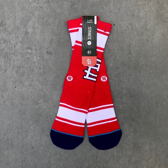 Stance MLB Saint Louis Cardinals Crew Socks - Picture 11 of 16